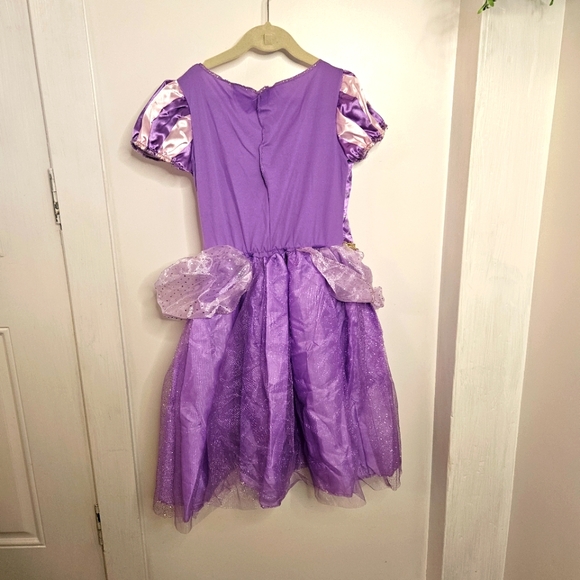 Disney Princess Rapunzel Costume Size 7/8 Medium‎ Purple Gown - Picture 5 of 14